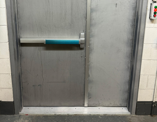 Steel door